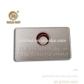 custom metal plate metal meterial type blank nameplate maker in chian